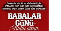 &Uuml;lkemizin birliği ve b&uuml;t&uuml;nl&uuml;ğ&uuml; i&ccedil;in canlarını feda eden, başta Şehitlerimizin Babaları olmak &uuml;zere t&uuml;m Babaların #BabalarG&uuml;n&uuml;'n&uuml; kutluyor, ebediyete intikal etmiş Babalarımıza da Allah'tan rahmet diliyoruz.
Ahmet Ulusoy
Y&ouml;netim Kurulu Başkanı