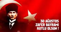  30 Ağustos Zafer Bayramı, Gazi Mustafa Kemal Atatürk önderliğinde milletçe kenetlenerek bağımsızlığımızın tescillendiği tarihimizdeki en önemli dönüm noktalarından birisidir. Bu zaferin kazanılmasında emeği olan Gazi Mustafa Kemal Atatürk, silah arkadaşları, şehit ve gazilerimizi rahmet ve minnetle anıyor, 30 Ağustos Zafer Bayramınızı kutluyoruz.